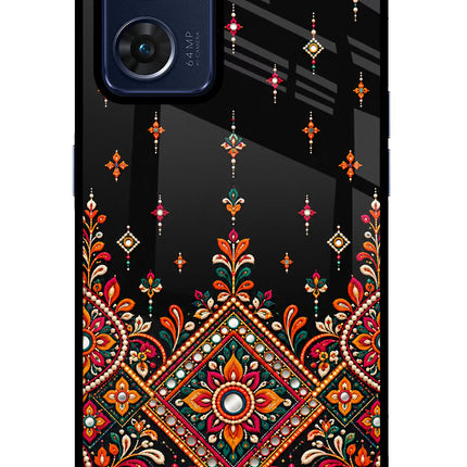 Noir Mehfil Oppo Reno7 5G Glass Case
