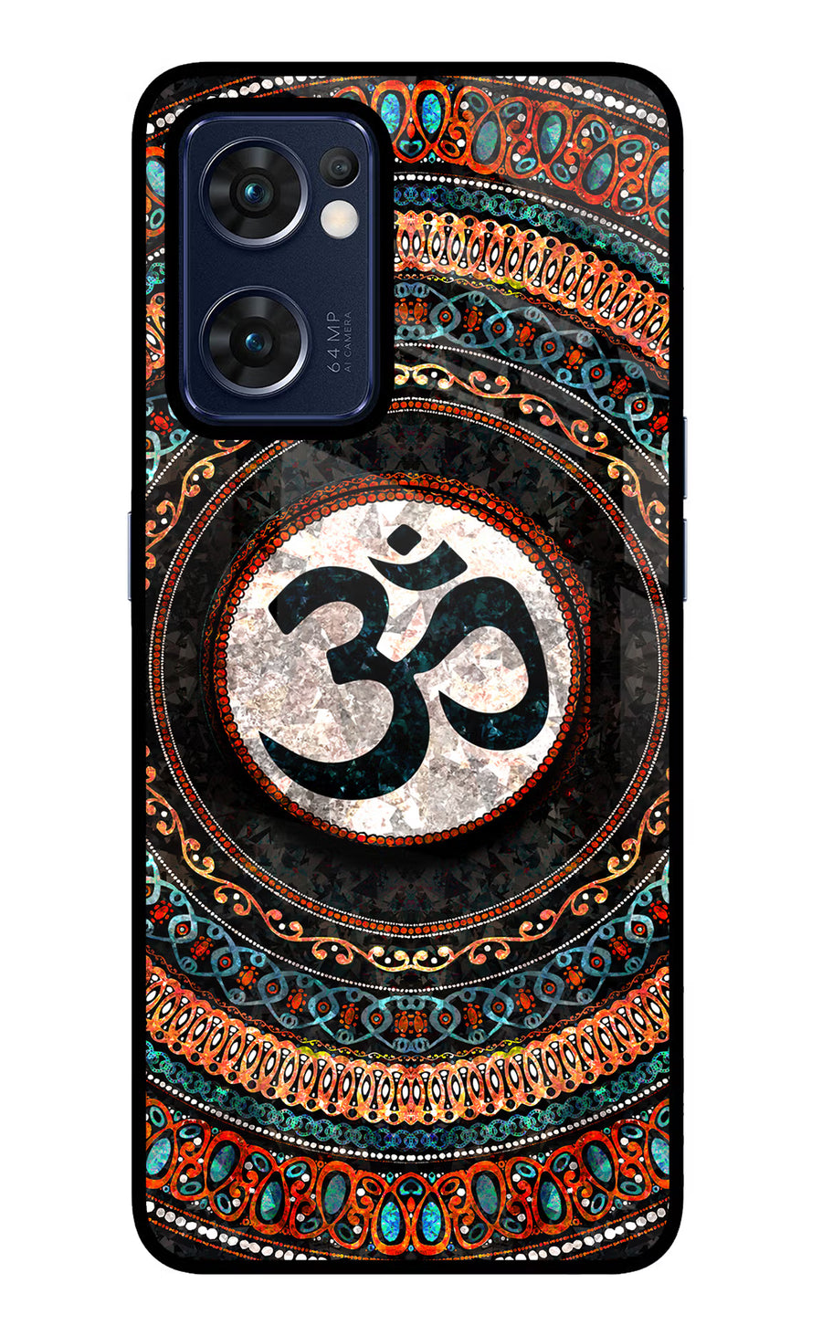 Om Culture Oppo Reno7 5G Pop Case, Glass case