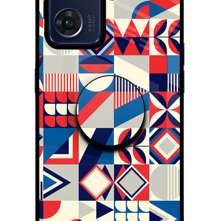 Colorful Pattern Oppo Reno7 5G Pop Case by Casekaro