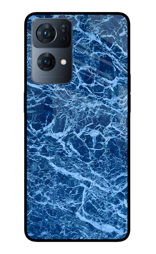 Blue Marble Oppo Reno7 Pro 5G Glass Case