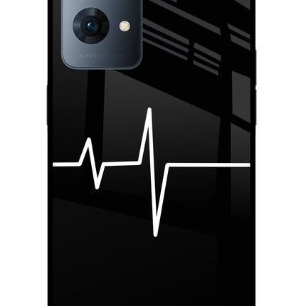 Heart Beats Oppo Reno7 Pro 5G Glass Case Back Cover by Casekaro