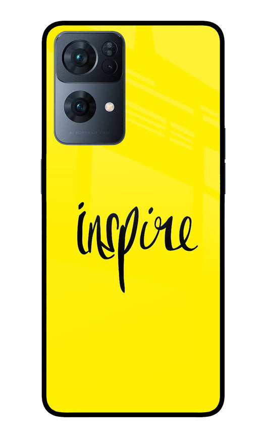 Inspire Oppo Reno7 Pro 5G Glass Case