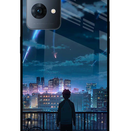 Anime Oppo Reno7 Pro 5G Glass Case Back Cover by Casekaro