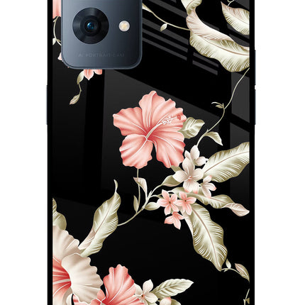 Flowers Oppo Reno7 Pro 5G Glass Case