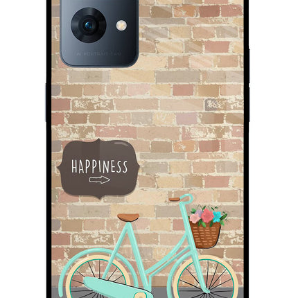 Happiness Artwork Oppo Reno7 Pro 5G Glass Case Back Cover by Casekaro