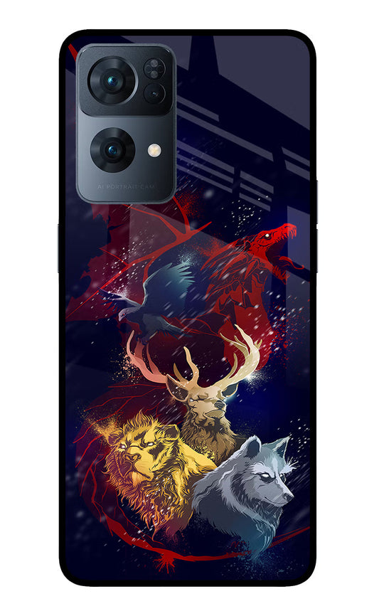 Game Of Thrones Oppo Reno7 Pro 5G Glass Case