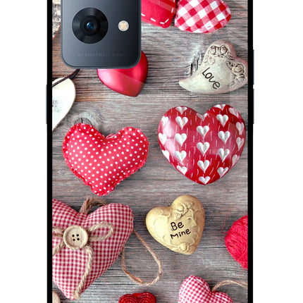 Love Wallpaper Oppo Reno7 Pro 5G Glass Case Back Cover by Casekaro