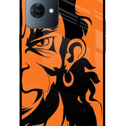 Hanuman Oppo Reno7 Pro 5G Glass Case Back Cover by Casekaro