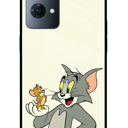 Tom & Jerry Oppo Reno7 Pro 5G Glass Case