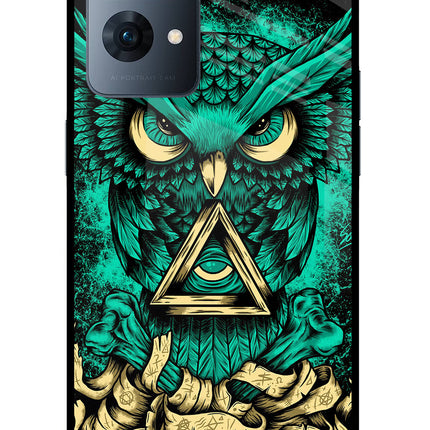 Green Owl Oppo Reno7 Pro 5G Glass Case