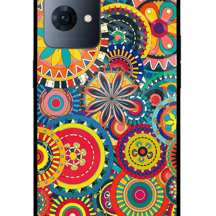Gol Gol Art Oppo Reno7 Pro 5G Glass Case
