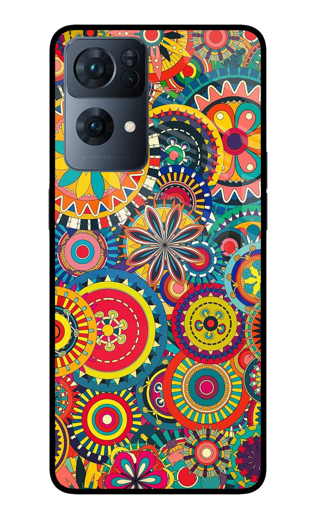 Gol Gol Art Oppo Reno7 Pro 5G Glass Case