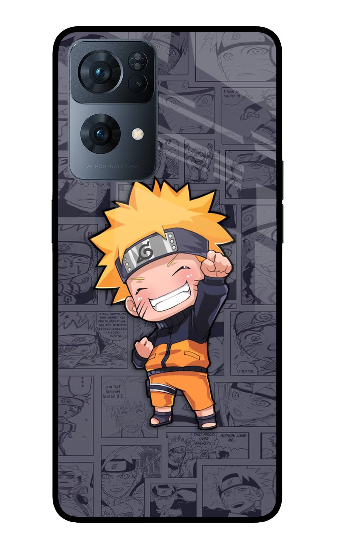Chota Naruto Oppo Reno7 Pro 5G Glass Case