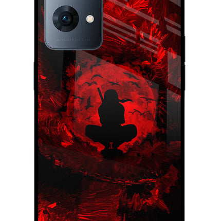 Itachi Uchiha Oppo Reno7 Pro 5G Glass Case Back Cover by Casekaro