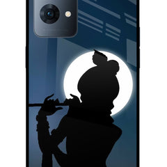 Shri Krishna Silhouette Oppo Reno7 Pro 5G Glass Case