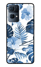 Fabric Art Oppo Reno7 Pro 5G Glass Case Back Cover by Casekaro