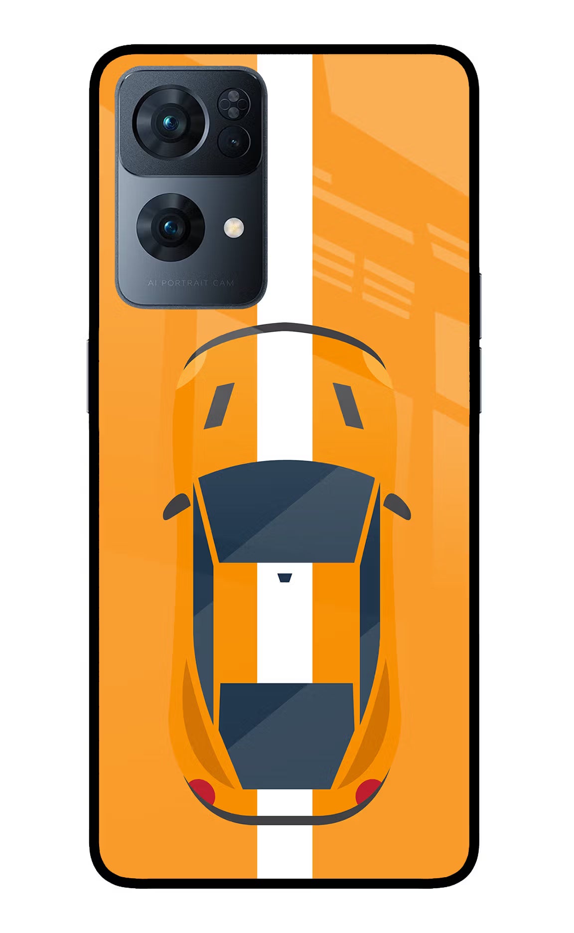 Highway Pursuit Oppo Reno7 Pro 5G Glass Case