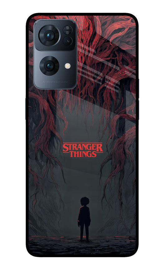 Ordinary Things Dark Side Oppo Reno7 Pro 5G Glass Case