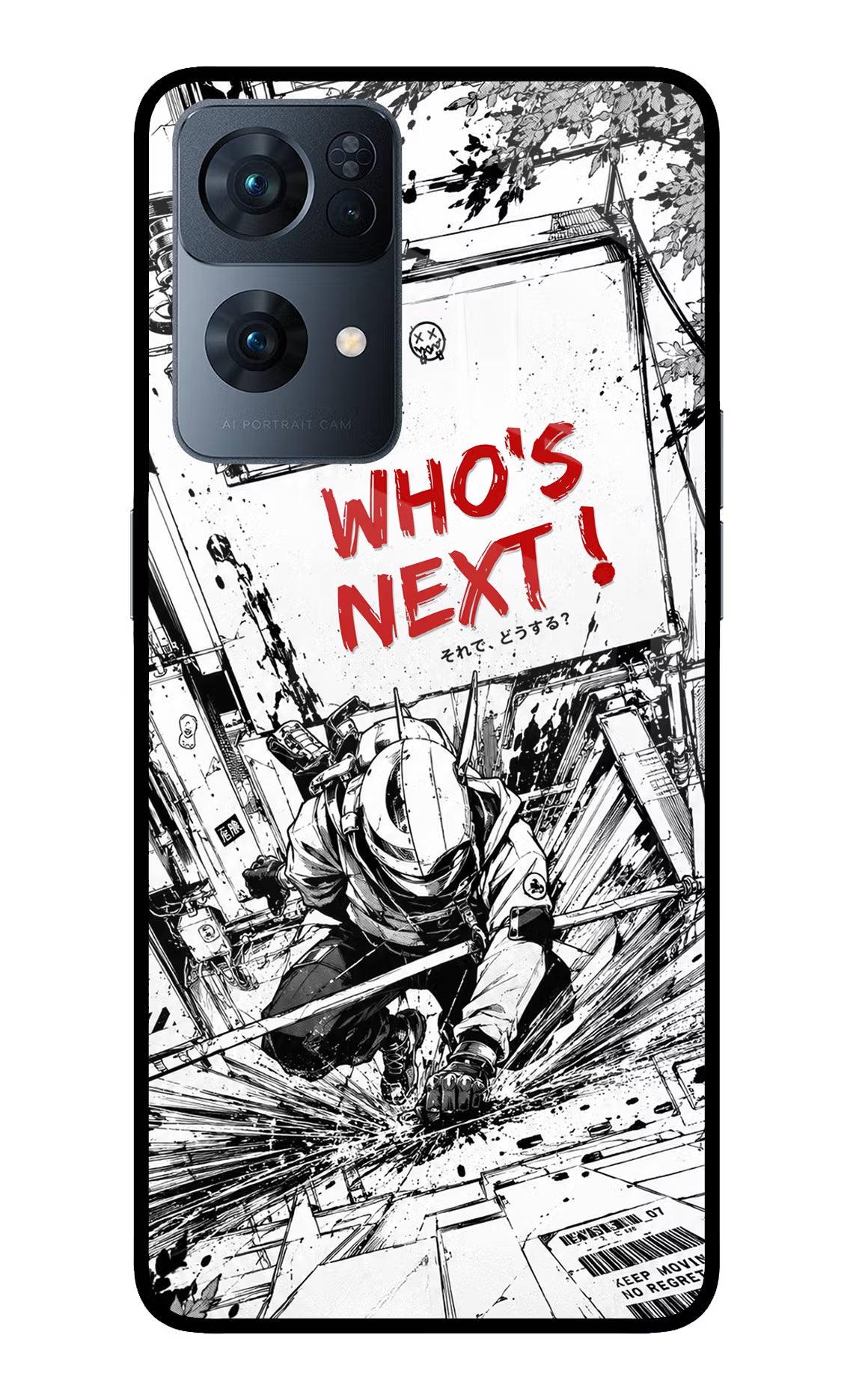 Who's Next Oppo Reno7 Pro 5G Glass Case