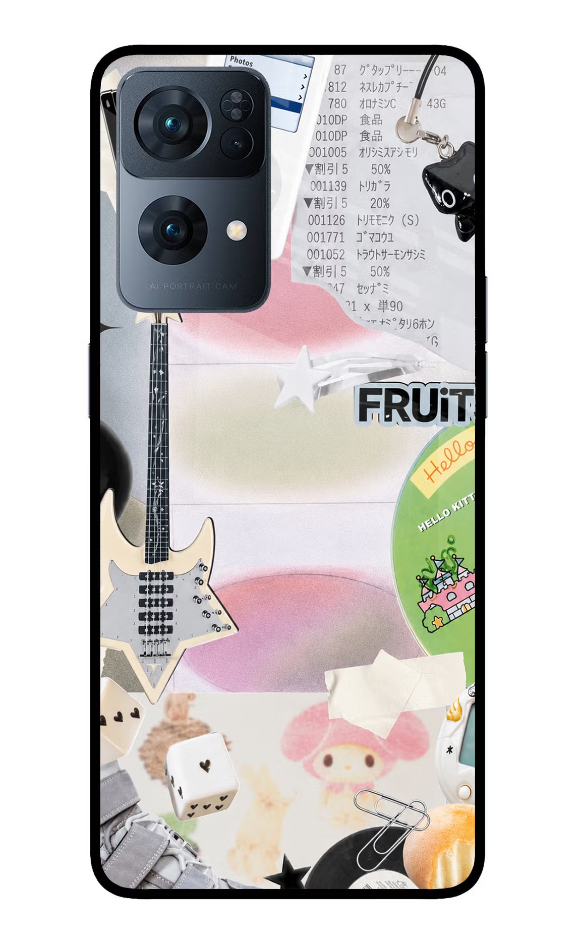 Softcore case Oppo Reno7 Pro 5G Glass Case Back Cover by Casekaro