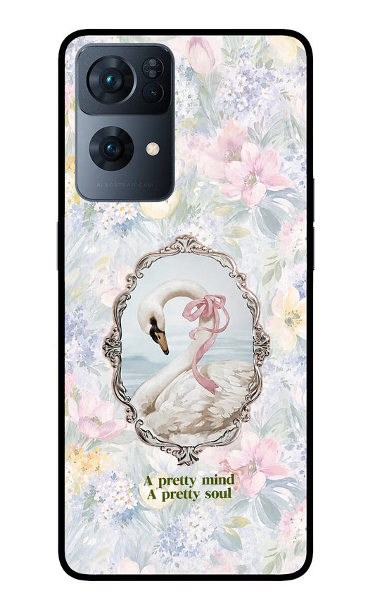 Pretty Mind Pretty Soul Oppo Reno7 Pro 5G Glass Case
