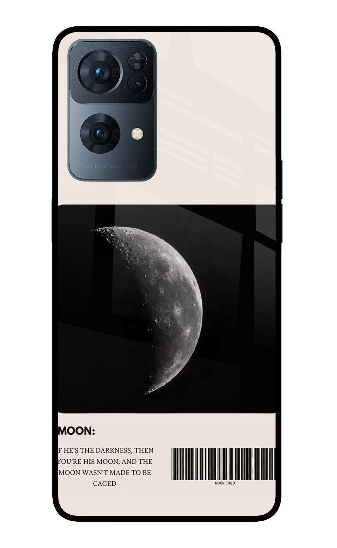 Moon Phase Oppo Reno7 Pro 5G Glass Case