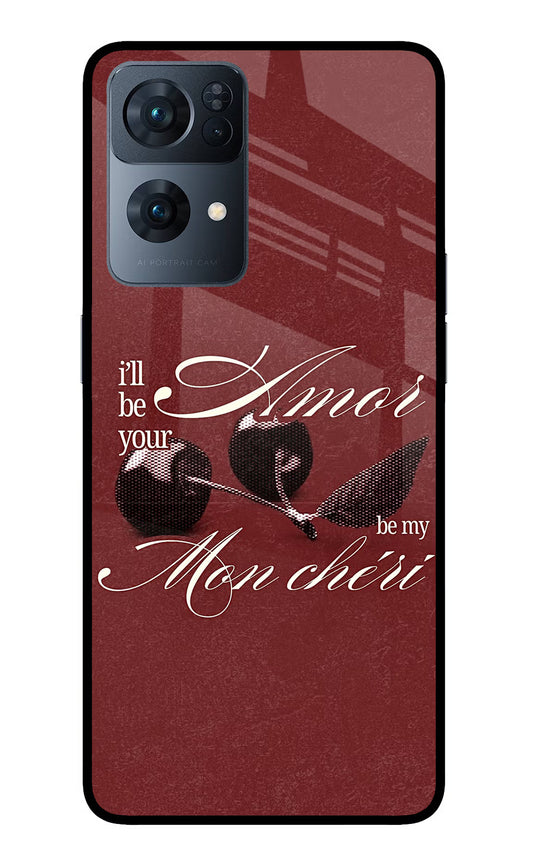 Velvet Cherry Oppo Reno7 Pro 5G Glass Case