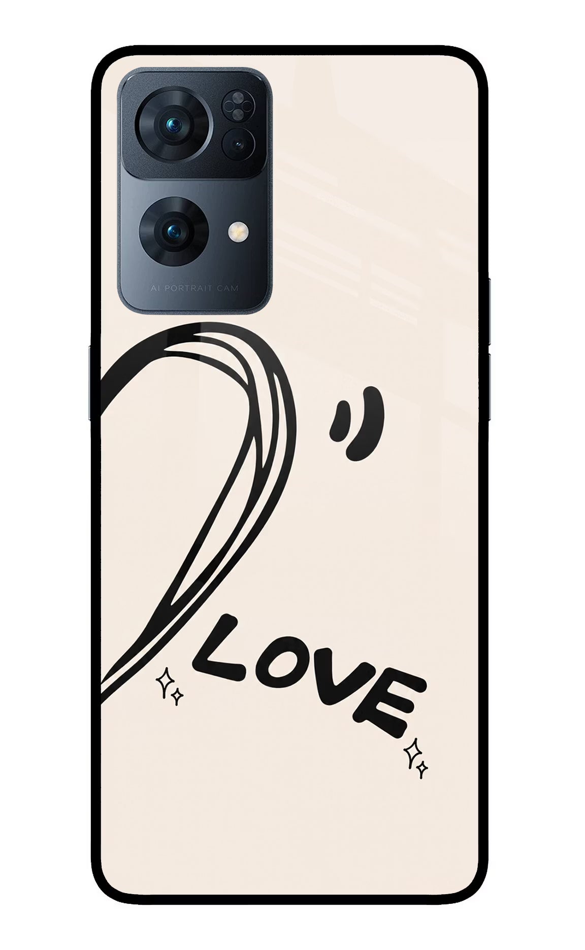 Soul Line Oppo Reno7 Pro 5G Glass Case
