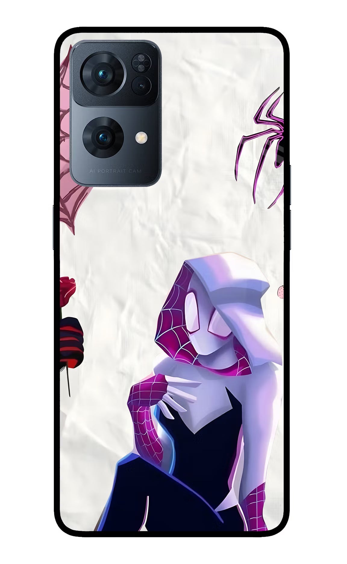 Gwen Verse Oppo Reno7 Pro 5G Glass Case