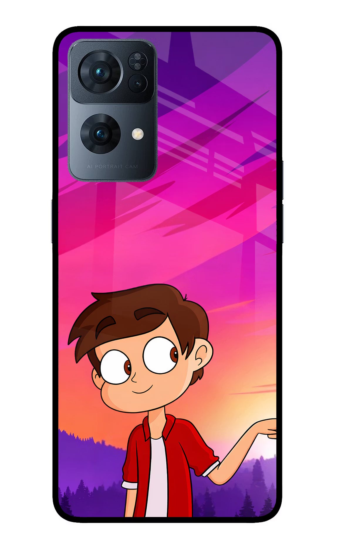 Marco Sunset Oppo Reno7 Pro 5G Glass Case