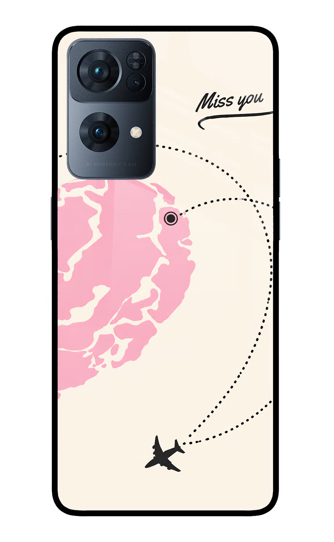 Miss Orbit Oppo Reno7 Pro 5G Glass Case