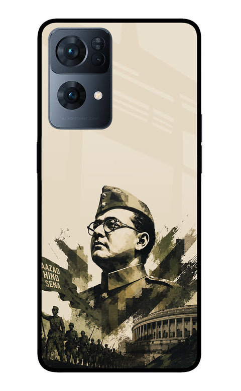 Netaji Rising Oppo Reno7 Pro 5G Glass Case
