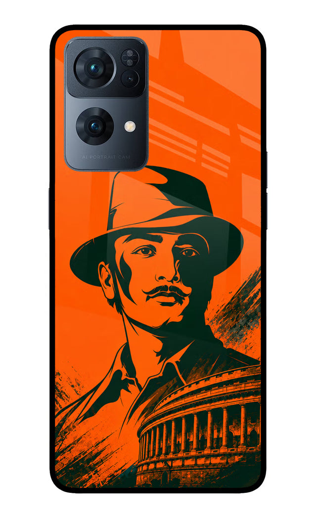 Bhagat Singh Legacy Oppo Reno7 Pro 5G Glass Case