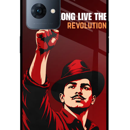 Bhagat Singh Revolution Oppo Reno7 Pro 5G Glass Case