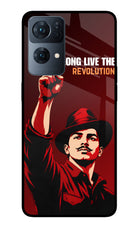 Bhagat Singh Revolution Oppo Reno7 Pro 5G Glass Case
