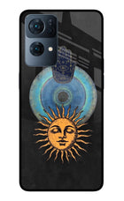 Divine Sun Oppo Reno7 Pro 5G Glass Case