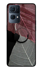 Leaf Pattern Oppo Reno7 Pro 5G Pop Case by Casekaro