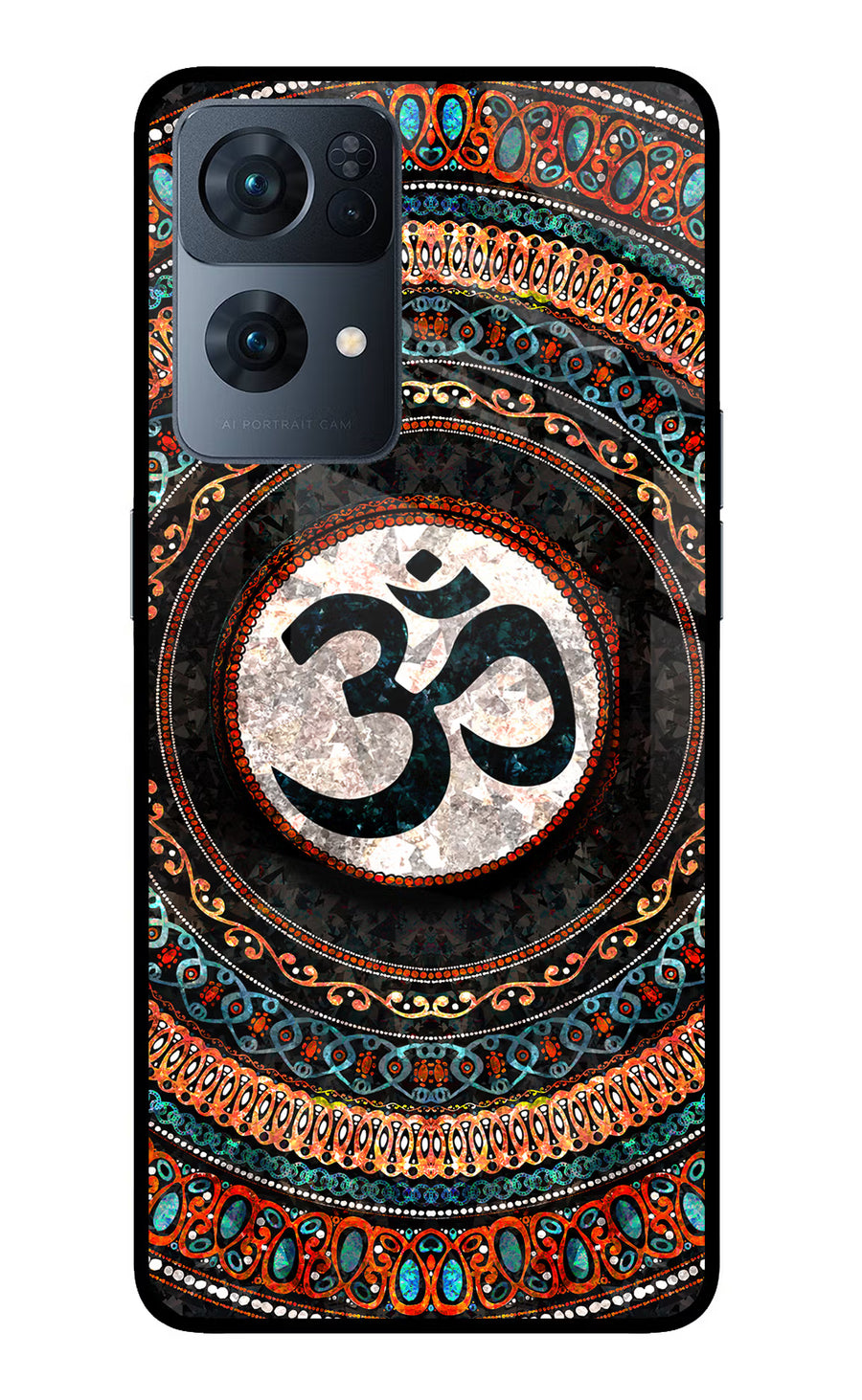 Om Culture Oppo Reno7 Pro 5G Pop Case, Glass case