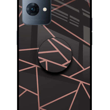 Geometric Pattern Oppo Reno7 Pro 5G Pop Case by Casekaro