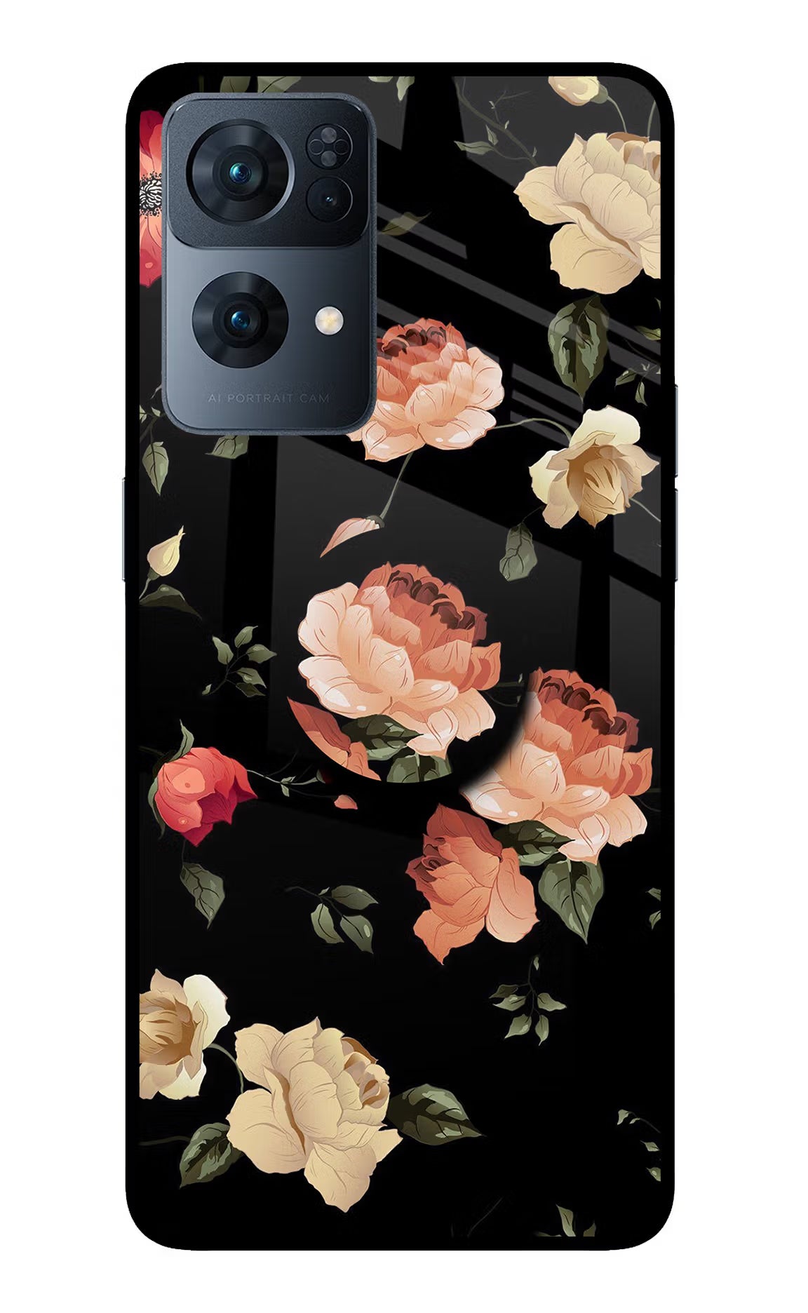 Flowers Oppo Reno7 Pro 5G Pop Case by Casekaro