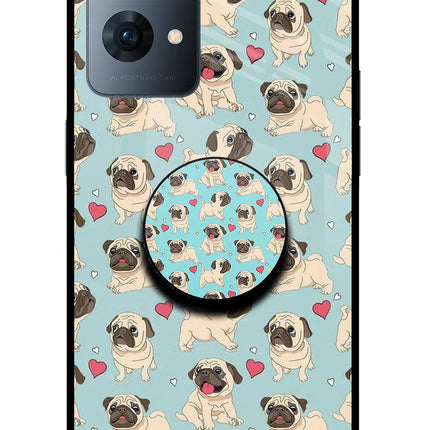 Pug Dog Oppo Reno7 Pro 5G Pop Case by Casekaro