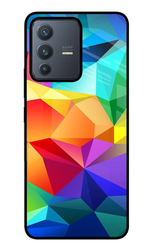 Abstract Pattern Vivo V23 5G Glass Case