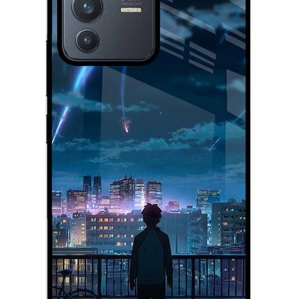 Anime Vivo V23 5G Glass Case
