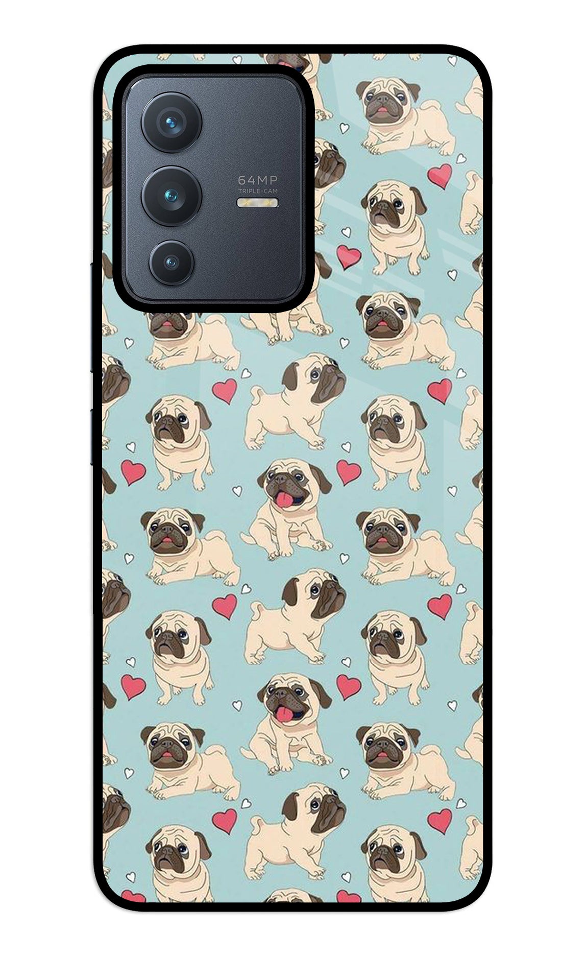 Pug Dog Vivo V23 5G Back Cover