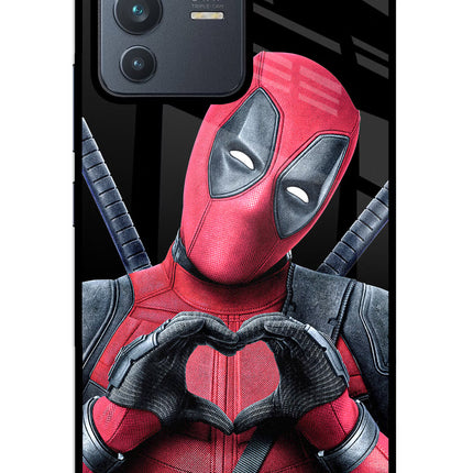 Deadpool Vivo V23 5G Glass Case