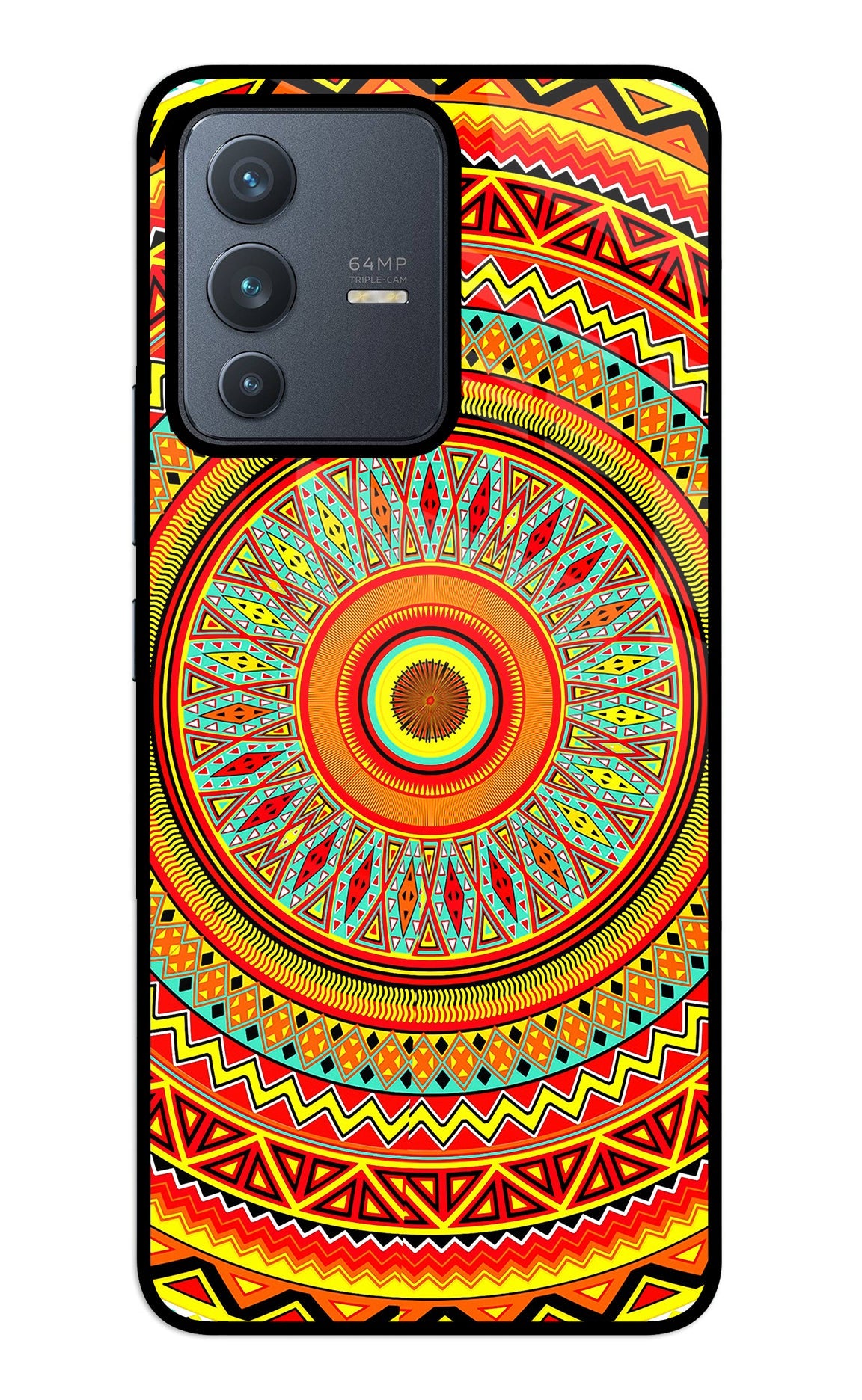 Mandala Pattern Vivo V23 5G Back Cover