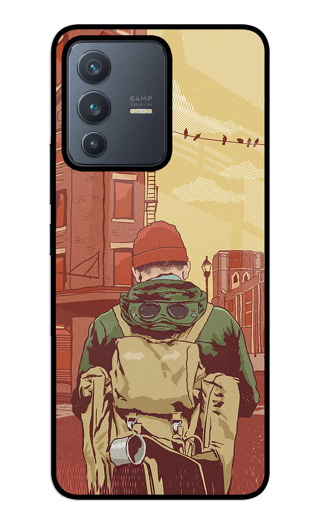 Adventurous Vivo V23 5G Glass Case