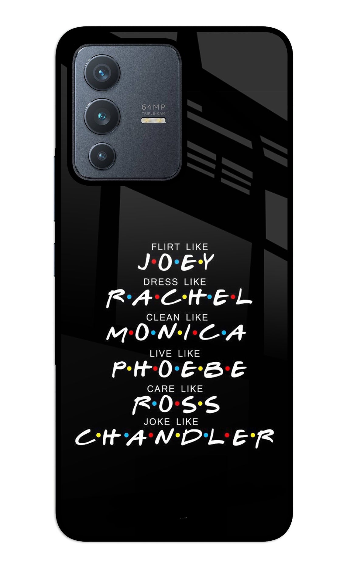 FRIENDS Character Vivo V23 5G Back Cover