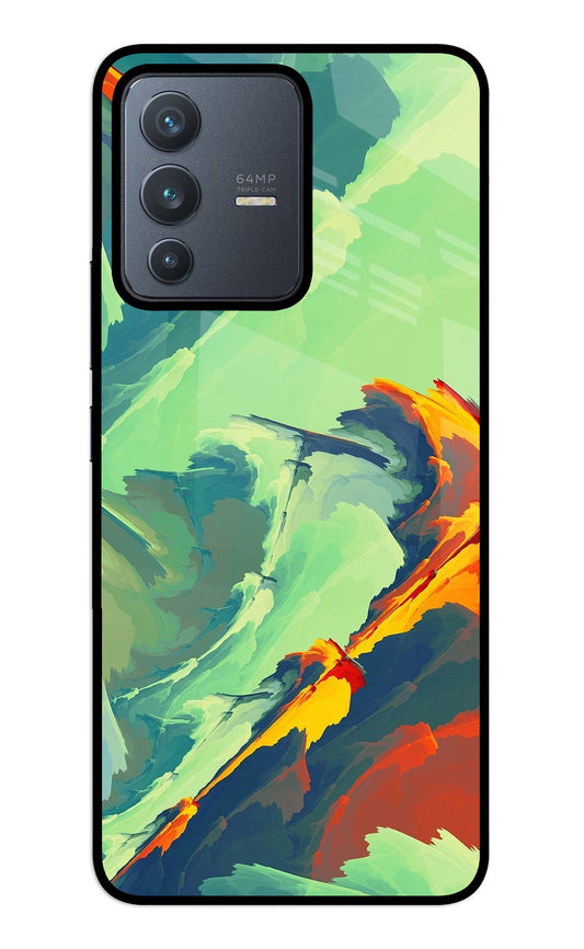 Paint Art Vivo V23 5G Glass Case