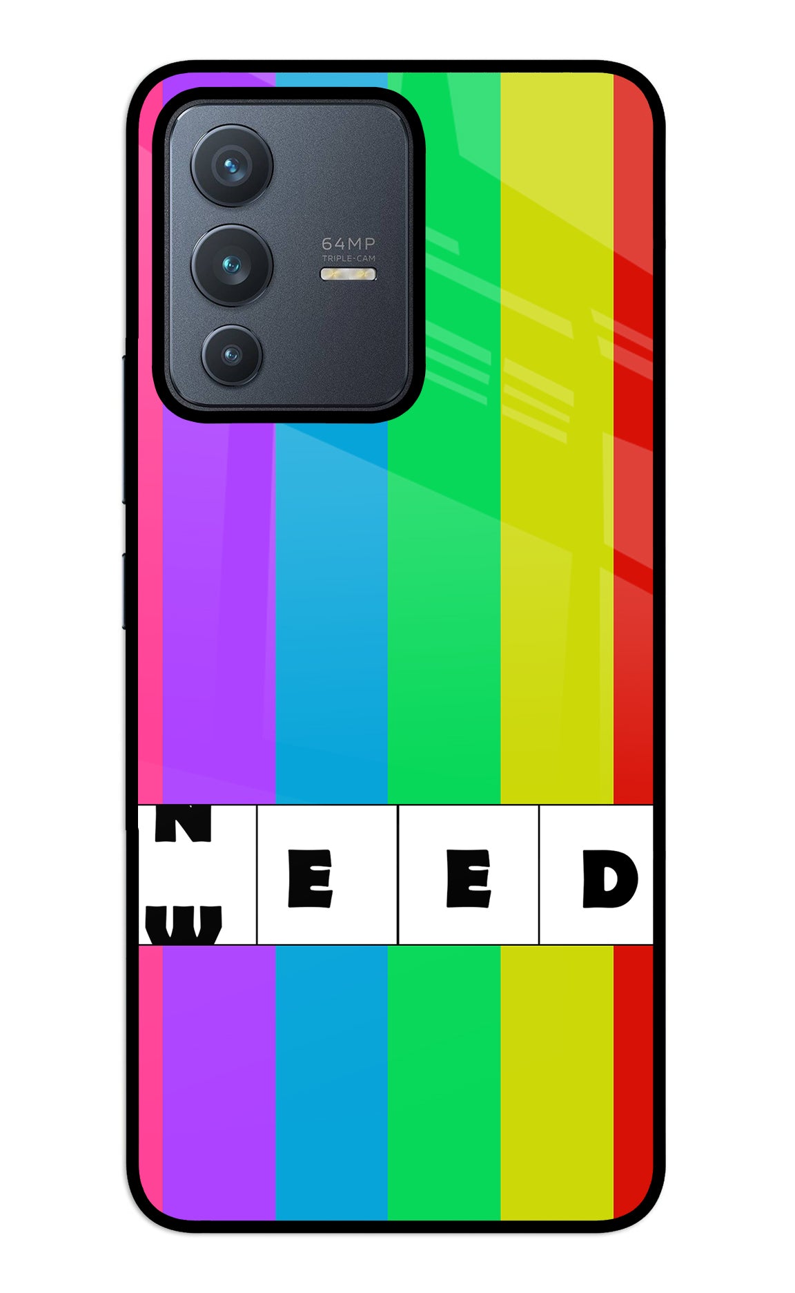 Need Weed Vivo V23 5G Glass Case